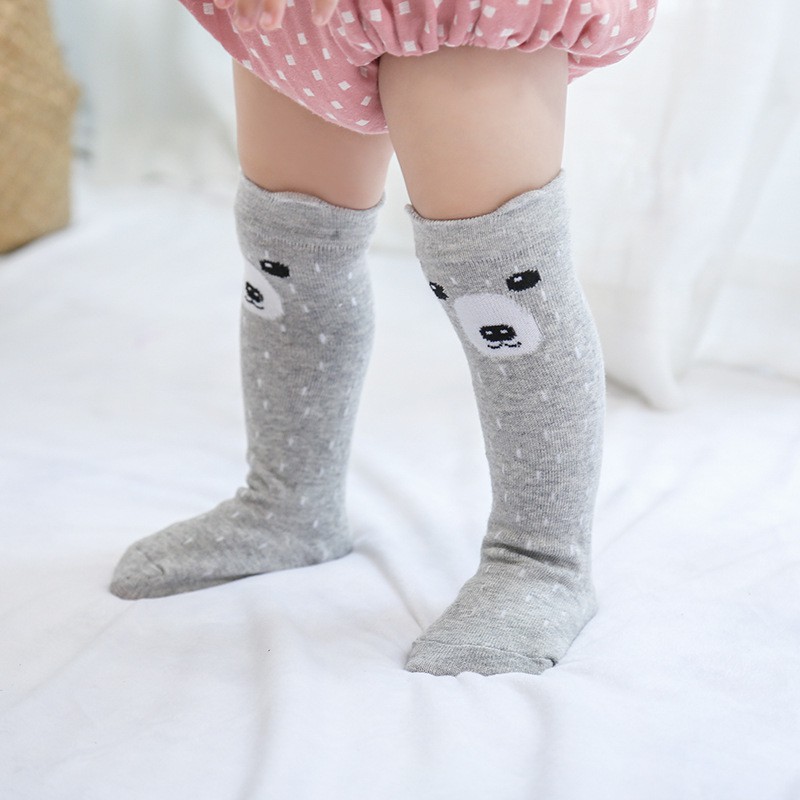 Kaos Kaki Panjang Cute Animal Karakter / Fashion Kids / Kaos Kaki Anti Slip