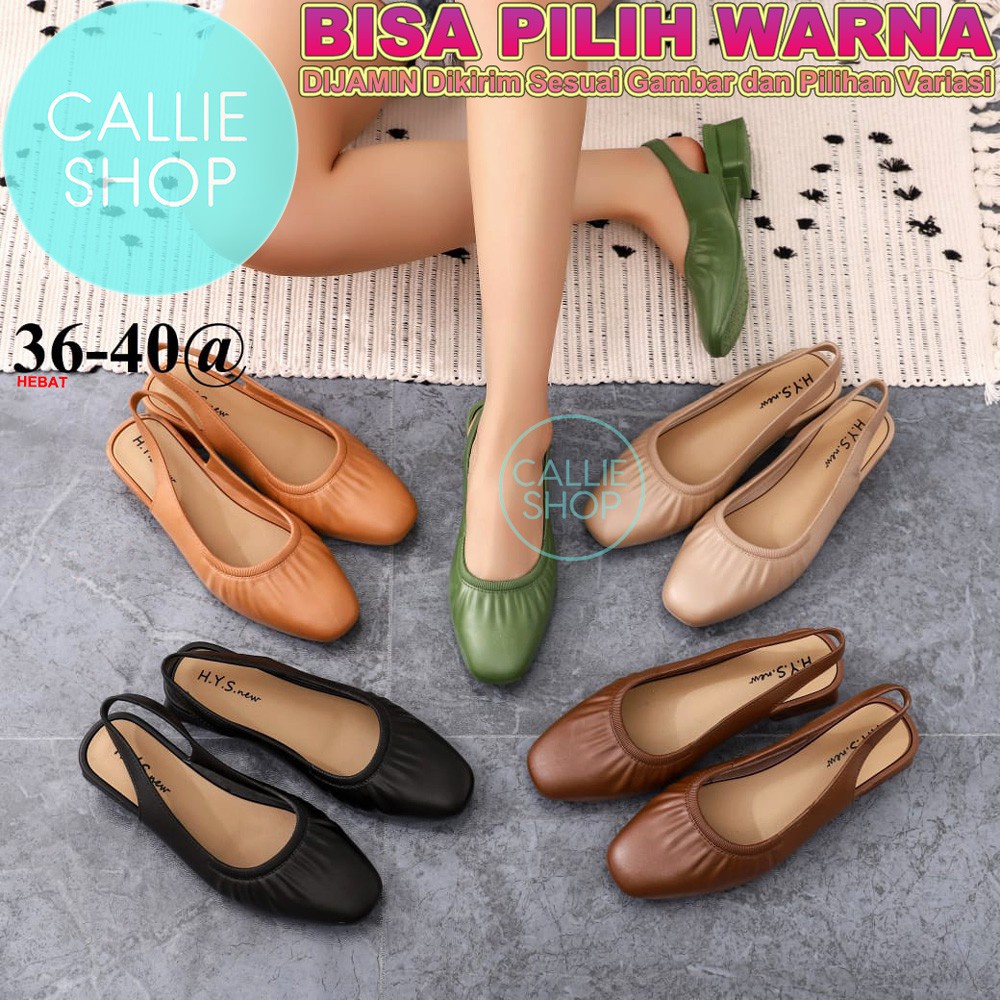 Sepatu Wanita Jelly Hak Balerina 389 1 HAKBALET