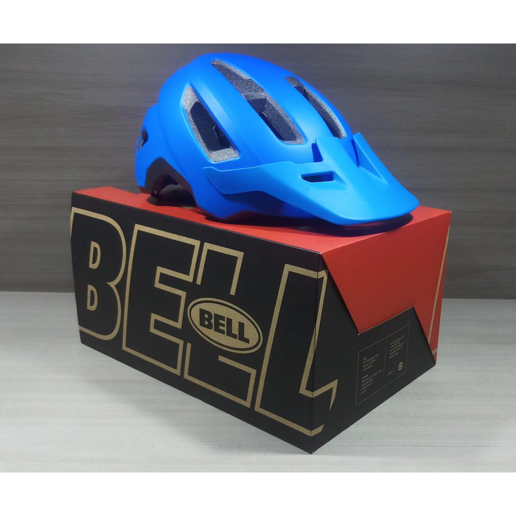 HELM SEPEDA BELL NOMAD BLUE BLACK