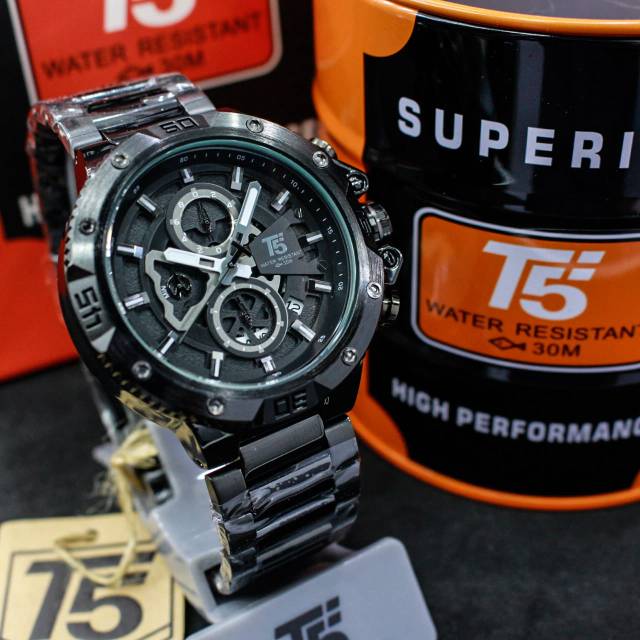 T5 jam tangan pria tipe 3705 original