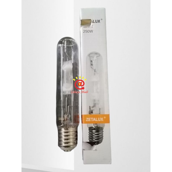 Lampu Hpit 250W Zetalux E40 / Zetalux MH-T 250 Watt E40