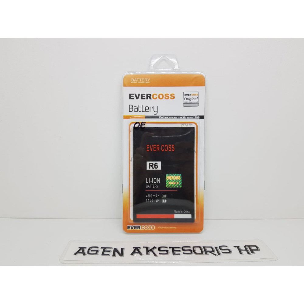 Baterai Evercross R6 Batre Evercross Winner Y Selfie M3 Battery ORIGIN