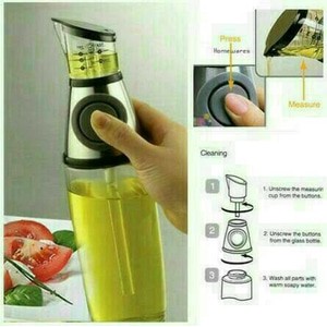 Dispenser Botol Oil Takaran Ukuran/Press N Measure Praktis Termurah.