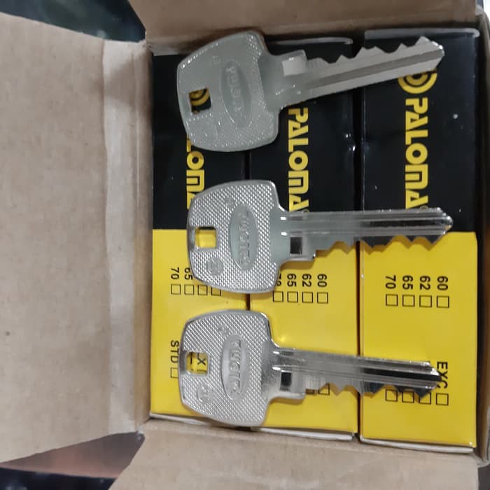 Paket Master Kunci Pintu Rumah Paloma QHPCP 204 - 3 pc Kunci Silinder Kunci Standar Murah Kualitas