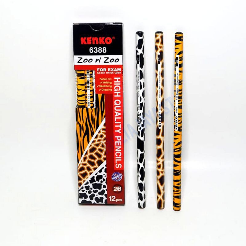 

Pensil KENKO 6388 2B Zoo n' Zoo Untuk Ujian
