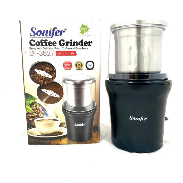 Sonifer Grinder Electric Penggiling Biji Kopi Multifungsi