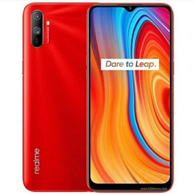 HP REALME C3 RAM 3/32GB ( Realme c3 Ram 3GB Internal 32GB) GARANSI RESMI REALME  INDONESIA - Merah
