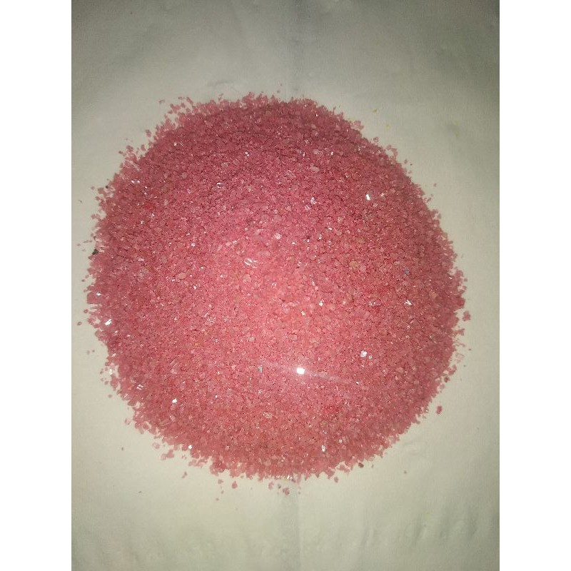 Pasir silika merah halus aquascape aquarium 1000 gram