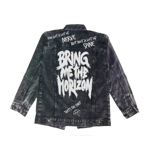 TJ.CLOTH DENIM JACKET BMTH