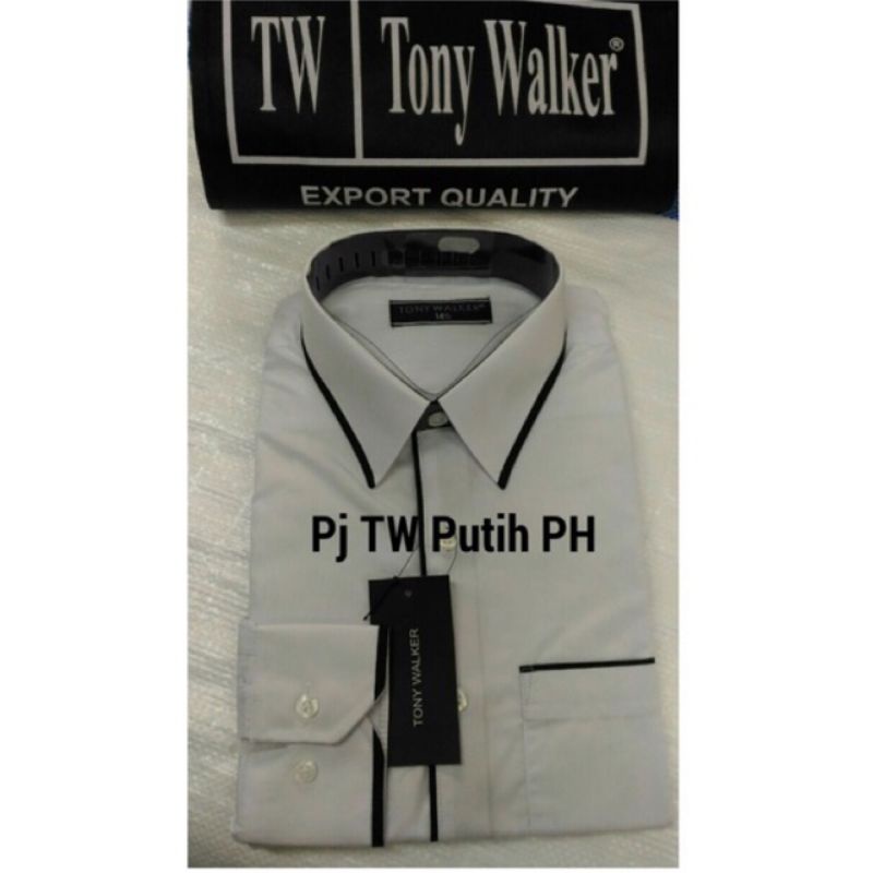 Kemeja Panjang TW Tony Walker Original Distro Premium Kemeja Polos Lis Kemeja Kantor Kemeja Formal Nikah Nikahan Tony Walker Original Ukuran S M L XL XXL Kemeja Pria Dalaman Jas