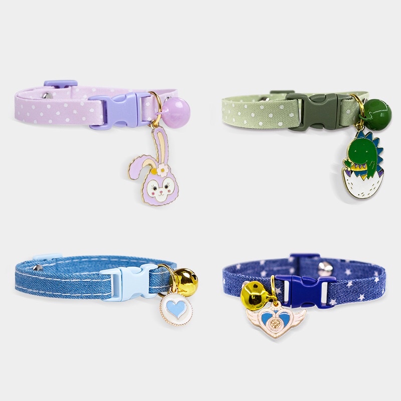 Pastel Stella Lou Dog Cat Collar Kalung Anjing Kucing Lucu