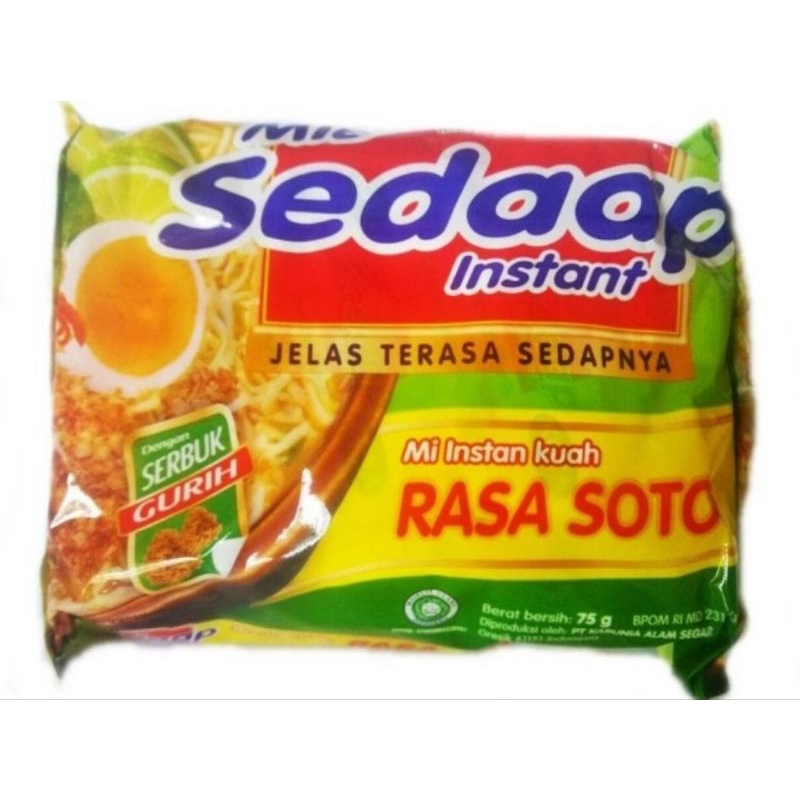 

Mie Sedaap Rasa Soto 1 Pcs
