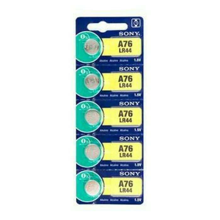 Jual Baterai Sony LR44 / A76 / AG13 Original