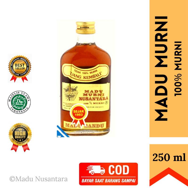 

Madu Nusantara Madu Murni 100% 250 ml