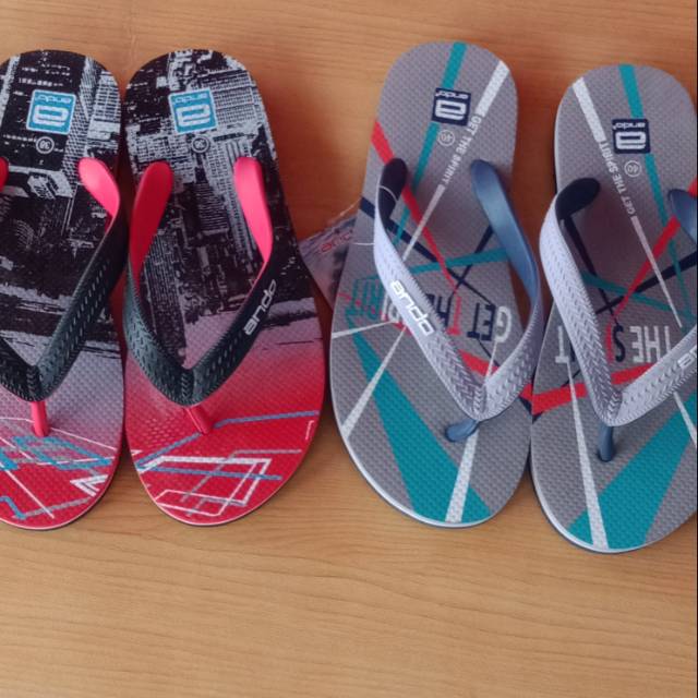 Sandal jepit Ando Havana/sandal Ando pria