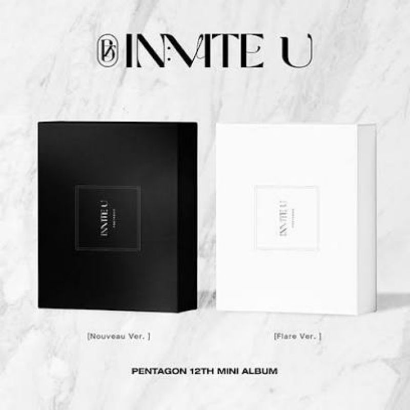 PENTAGON INVITE:U INVITEU ALBUM NOUVEAU FLARE VERSION JINHO HUI HONGSEOK SHINWON YEOONE YANAN YUTO K