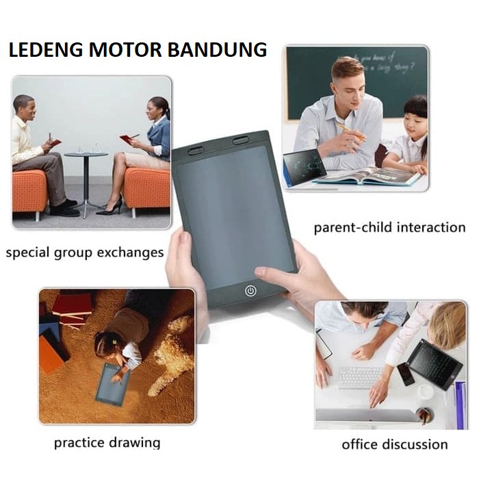 LCD Drawing Writing Board Tablet Papan Tulis Belajar Menulis Gambar