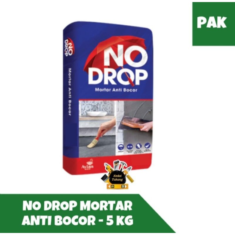 No drop mortar, semen acian waterproffing. anti bocor dan rembes. semen acian.