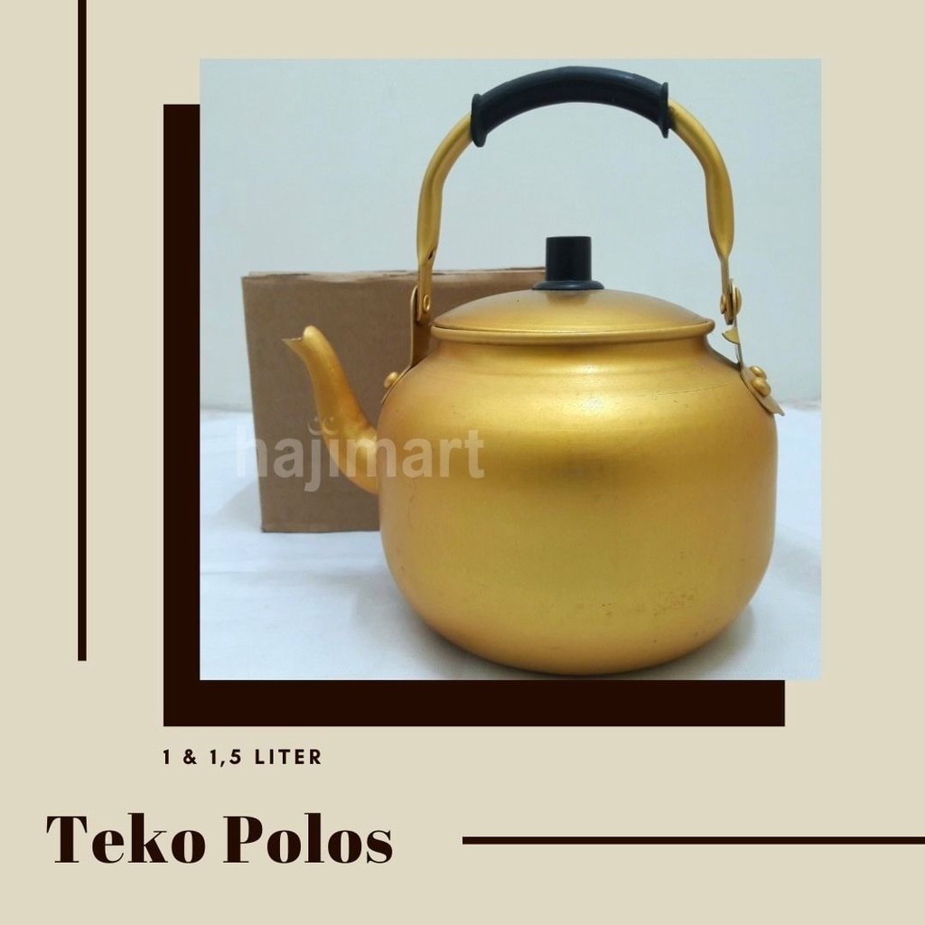 Teko Polos/ Teko Air Zamzam Arab/ Oleh-oleh Haji dan Umroh