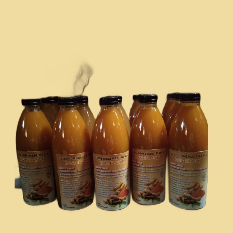 

JAMU HOMEMADE MANIA / JAMU KUNYIT ASAM 600ML