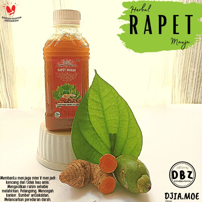 

Herbal Rapet Manja Ektrak Manjakani