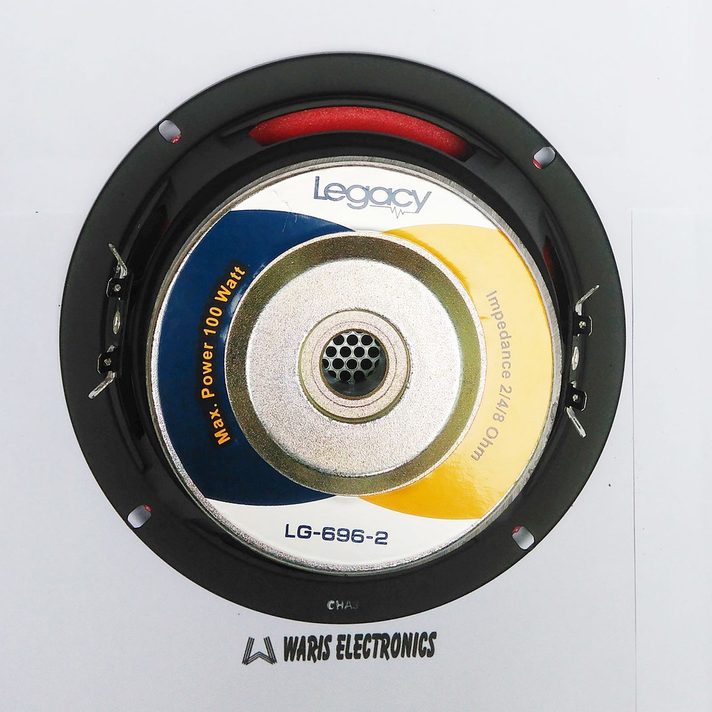 speaker subwoofer Legacy 6 inch LG 696 2 double coil