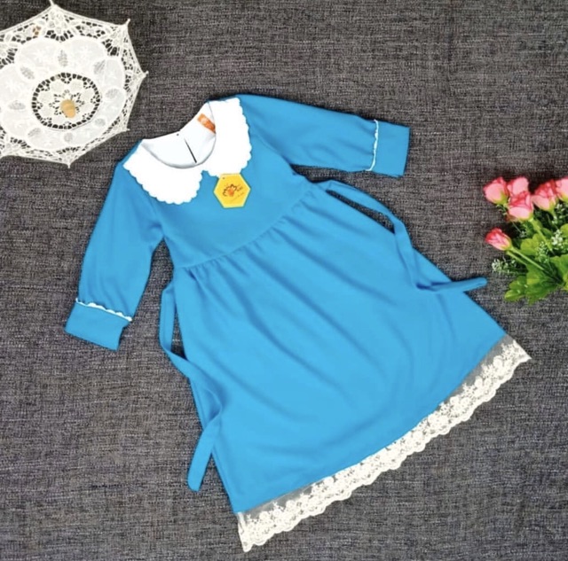 Gamis baby blesk my bee kids renda untuk anak usia 1-5 tahun babyblesk mybee