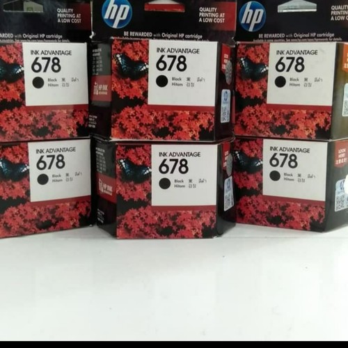 Paket cartridge tinta hp 678 BLK CLR