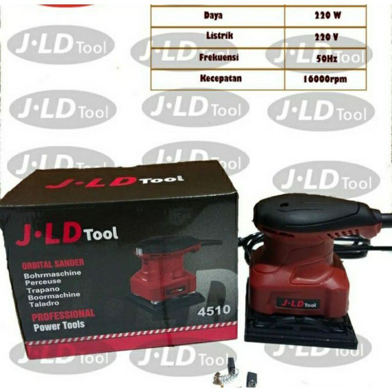 jld 4510 Mesin Amplas Orbital Sander