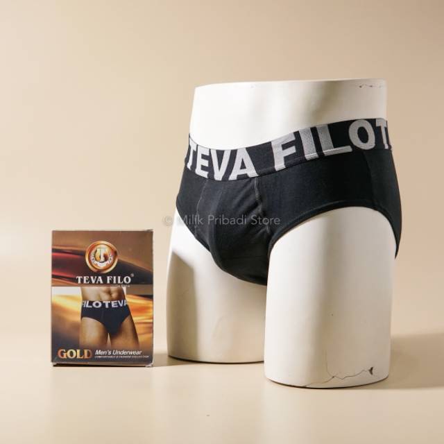 CELANA DALAM PRIA TEVA FILO TF 311 | ISI 3 | BAHAN KATUN SPANDEX