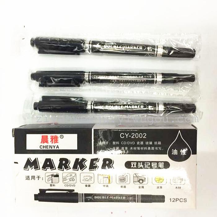 

Spidol Dua Sisi/ Double Permanent Marker/ 1 Ujung Spidol 1 Ujung Pena