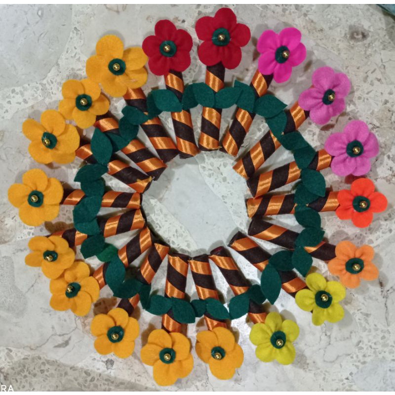 

Angpau lebaran model bunga