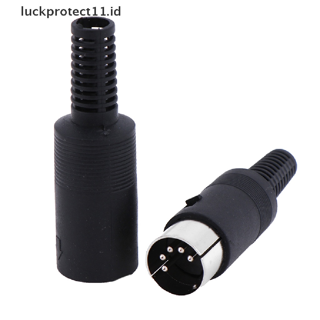 &lt; Luckprotect11.Id &gt; Din Plug Konektor Socket 3 / 4 / 5 / 6 / 7 / 8 Pin Male / Female