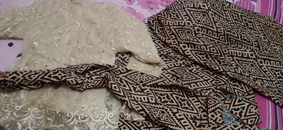 Maura Couple - Sania Ruffle Batik Couple Ori Ndoro Jowi Dnt Garansi Termura Set Couple Shakila Rose