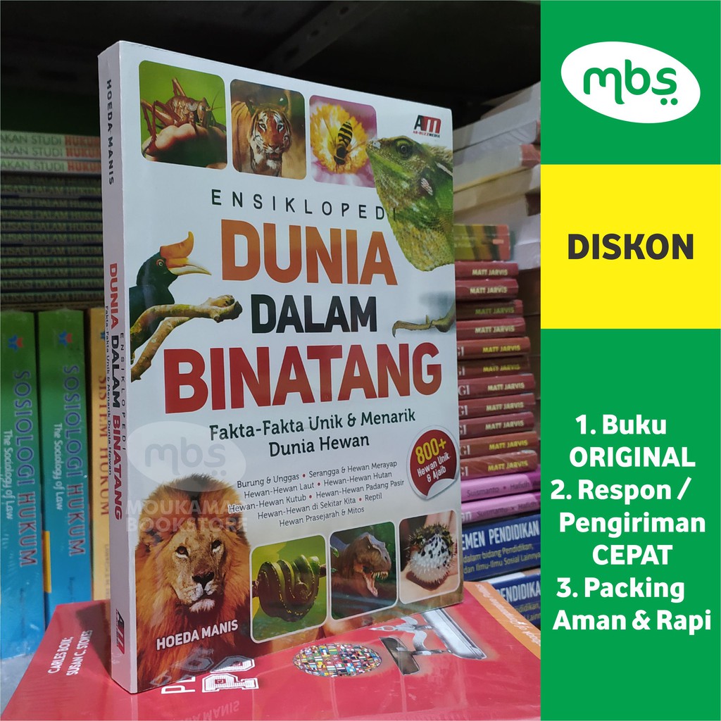 Ensiklopedia Dunia Dalam Binatang Fakta Fakta Unik Menarik Dunia Hewan Shopee Indonesia