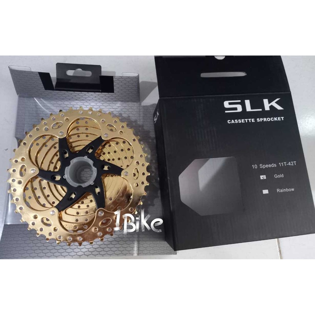 SPROCKET SLK 10 SPEED 11-42T GOLD