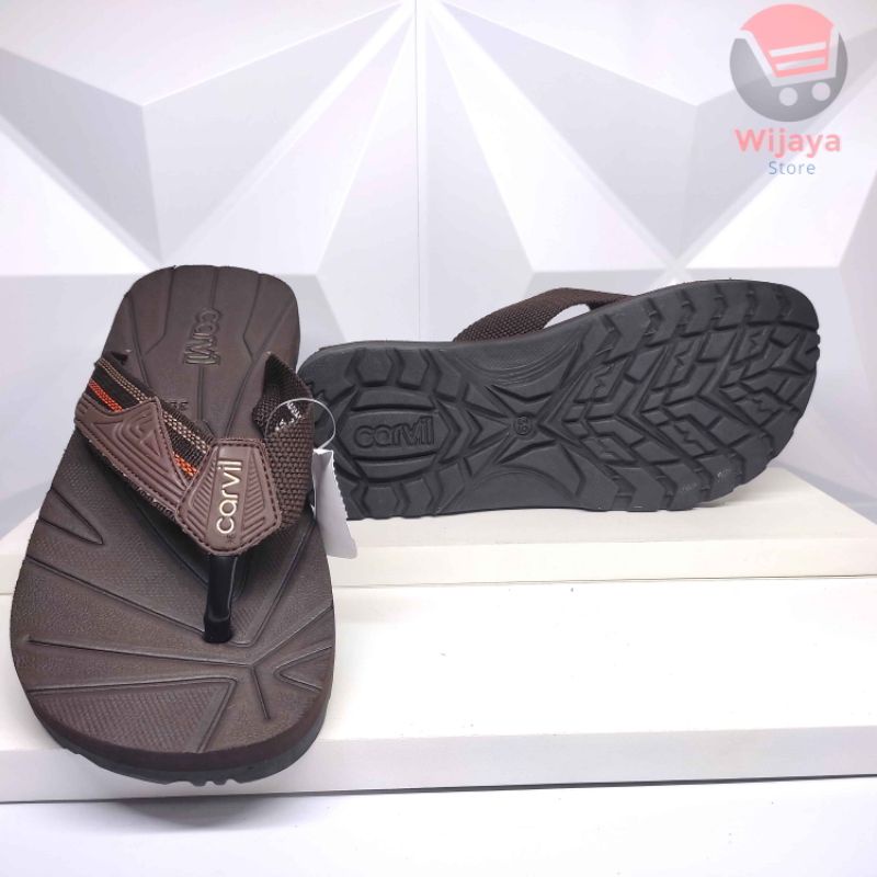 Sandal Pria Carvil Original Sendal Jepit Cowok Laki-Laki Desain Modern dan Berkualitas Tetap yang Terbaik ALESSIO ANZIO ADDIANT GATHARA BELASCO