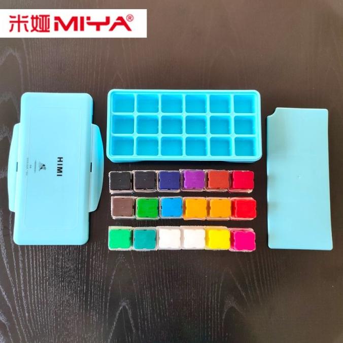 Miya Himi Gouache 18 Warna Colors 30ml