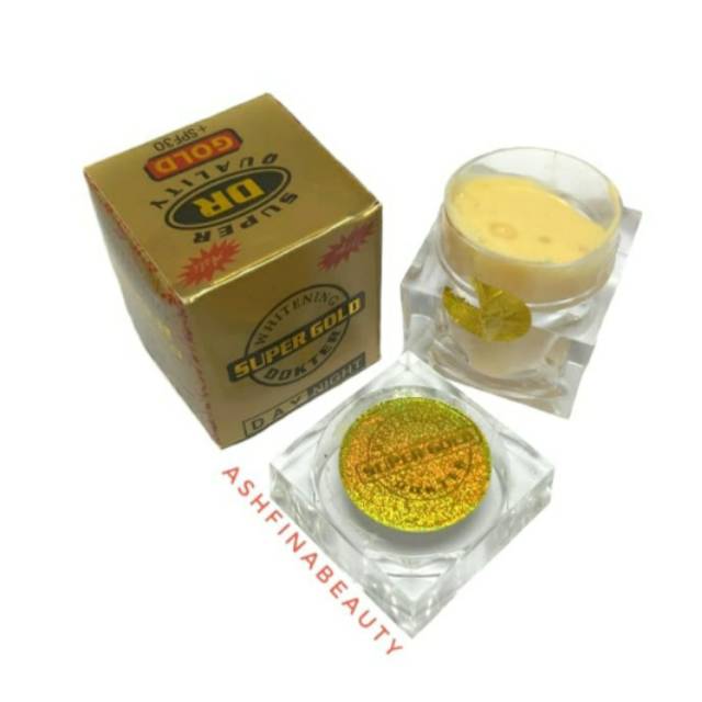 CREAM DOKTER GOLD SPF30 [HARGA 1 PCS]