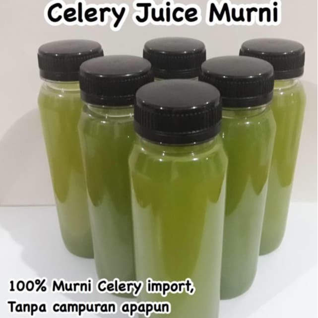 

Cold Pressed Celery Juice / Jus Seledri Murni 250ml