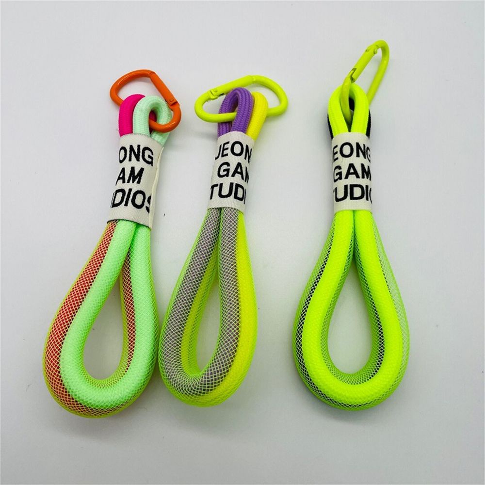 LANFY Unisex Bus Card Holder Universal Keys Holder Fluorescent Lanyard for Mobile Phone Short Rope Special Fluorescent Color Phone Accessorie Phone Strap Mobile Phone Lanyard/Multicolor