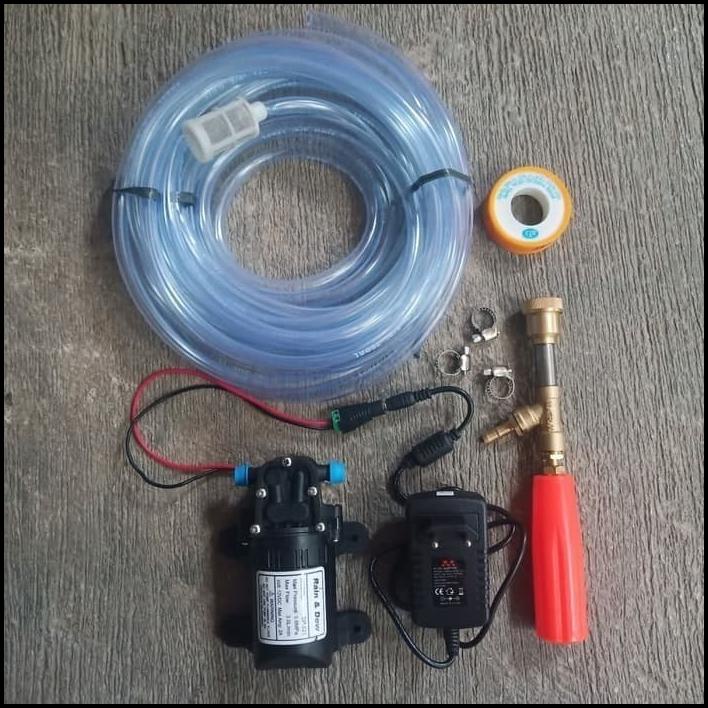 Alat Cuci Motor Mobil Ac Steam Stim Mini Pompa Dc 70 Psi