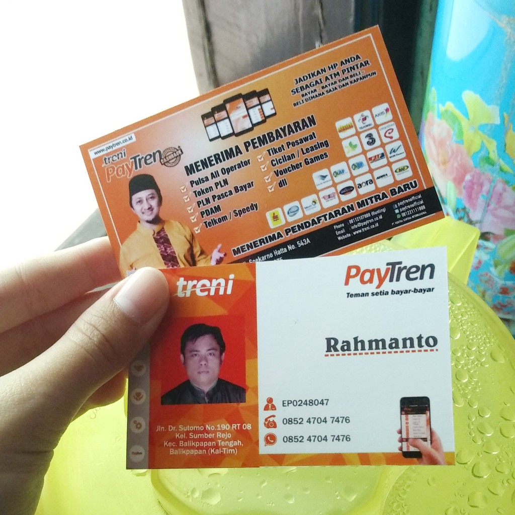 

Kartu Nama Desain Suka-suka (isi 100pcs) FREE BOX