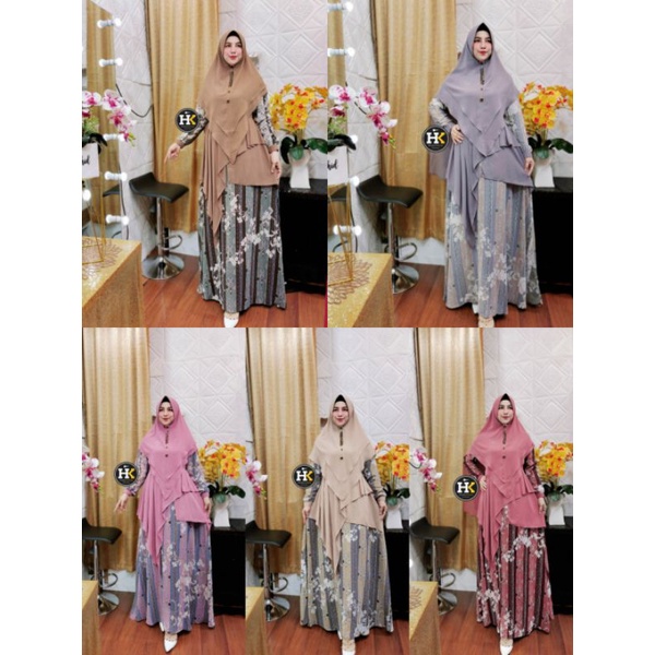 SHEILA SYAR'I THE SERIES BY HK DERMAWAN_Gamis Kekinian Terlaris Termurah Bestseller
