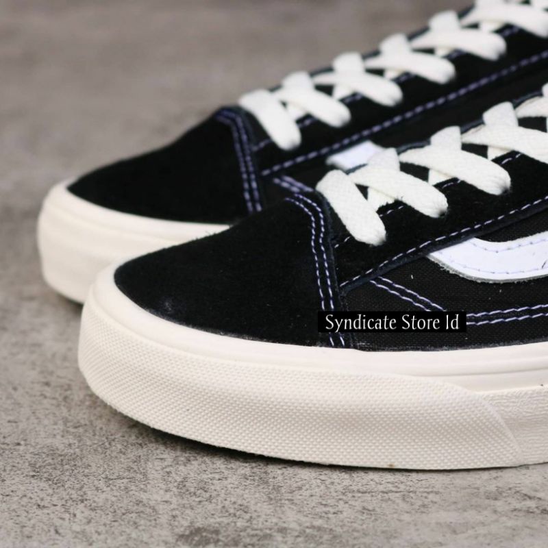 SEPATU VANS OLD SKOOL OG PREMIUM Black White Import 100% (Bonus Kaos Kaki) SNEAKERS OLDSKOOL VANS OLDSCHOOL original 100% sepatu pria sepatu wanita sneakers vans