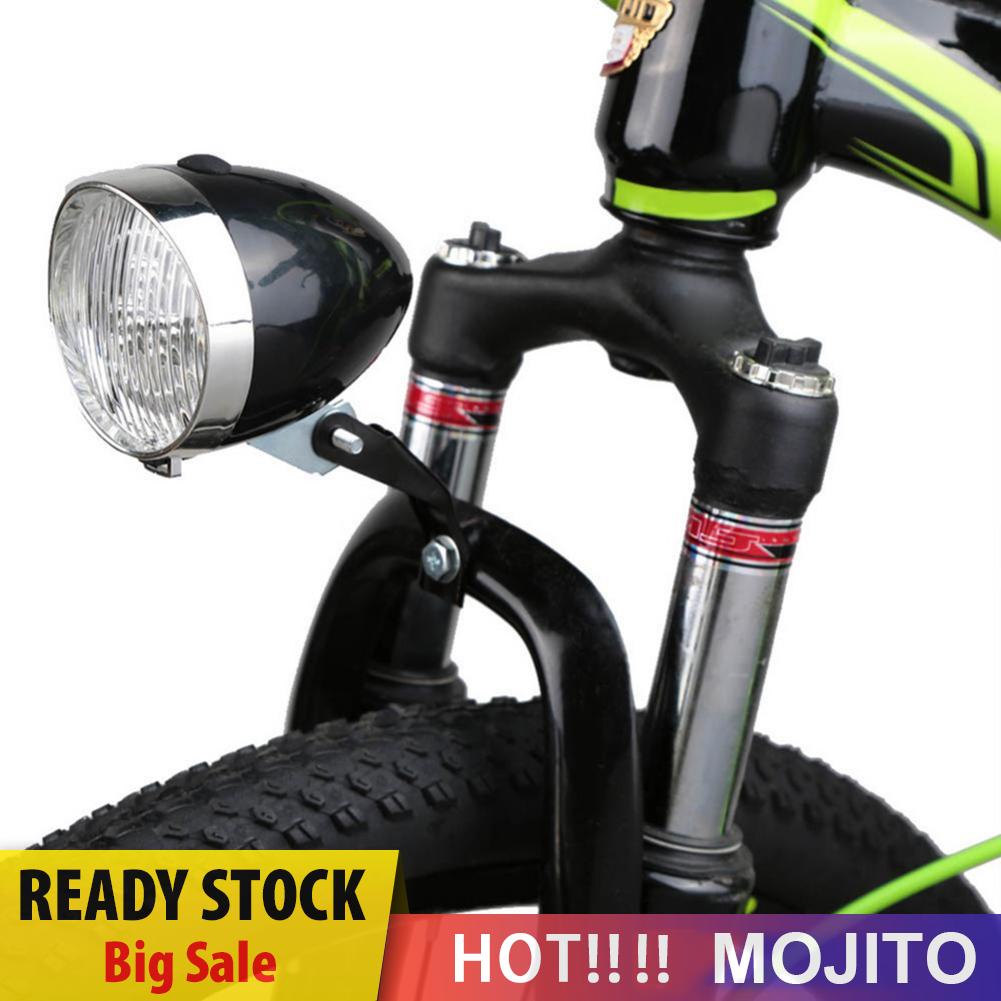 Lampu Depan 3 Led Gaya Retro Vintage Untuk Sepeda