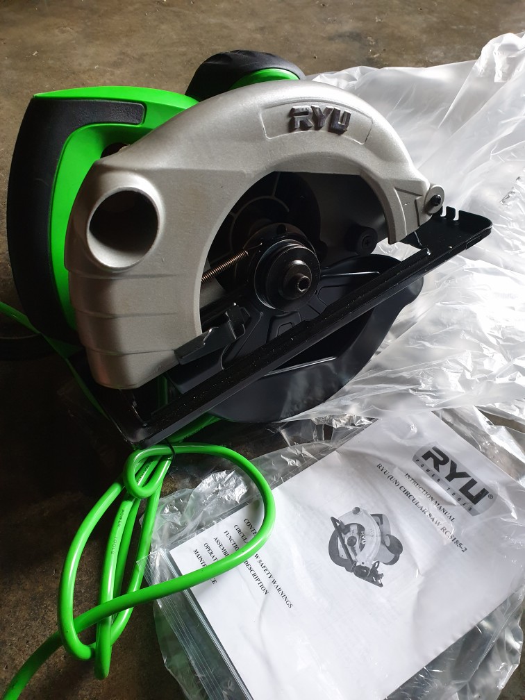 Rcs 185-2 Ryu Mesin Potong Gergaji Kayu Circular Saw 7 Inch Rcs 185-2