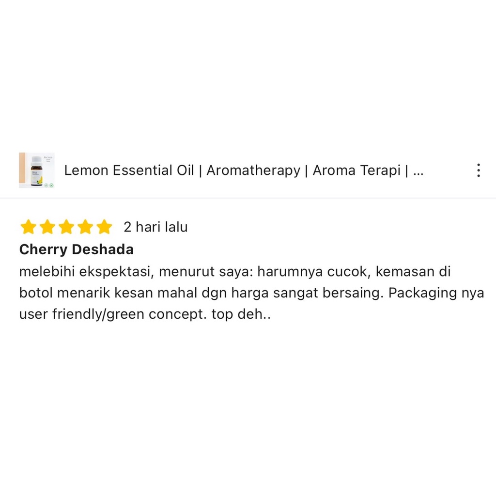 Refresh Essential Oil Blends 100% Murni Theurapeutic Grade