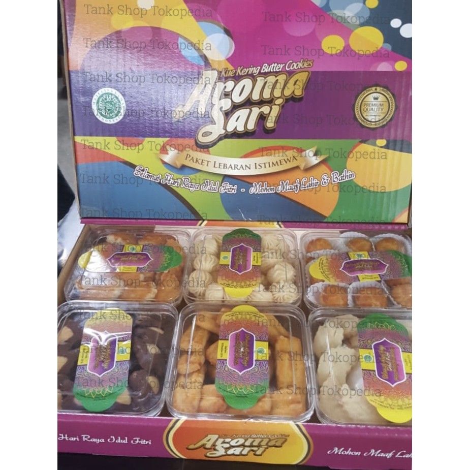 

Kue Kering Lebaran / Aroma Sari / Kue Idul Fitri / Hampers Lebaran