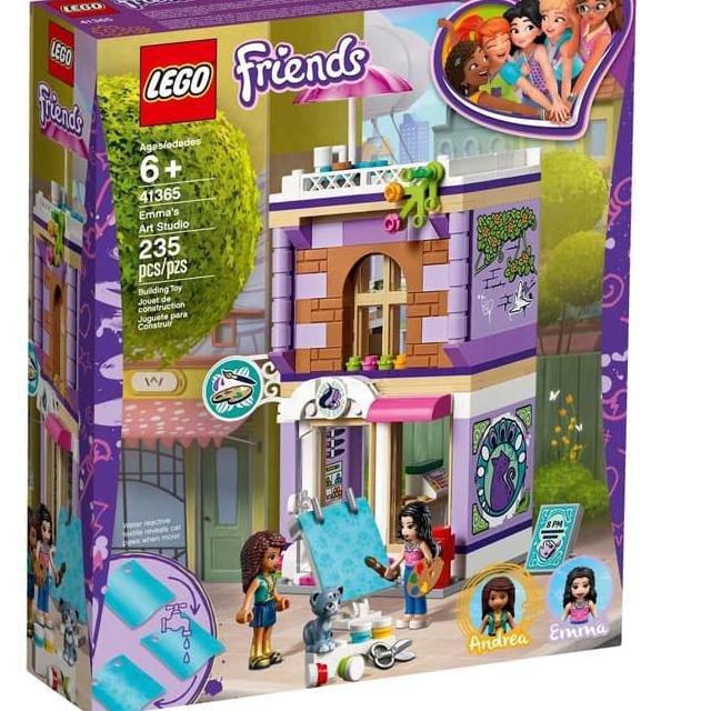 lego friends emma's art studio